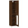 Highboard Brown Oak - Stylish Storage Solution | HipoMarket