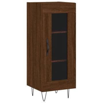 Highboard Brown Oak - Stylish Storage Solution | HipoMarket