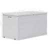 Garden Storage Box 420L Light Grey - Stylish & Durable