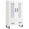 Highboard High Gloss White - Stylish Storage Solution | Hipomarket