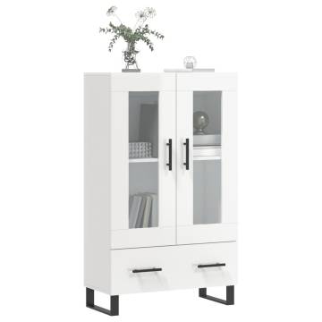 Highboard High Gloss White - Stylish Storage Solution | Hipomarket