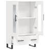 Highboard High Gloss White - Stylish Storage Solution | Hipomarket