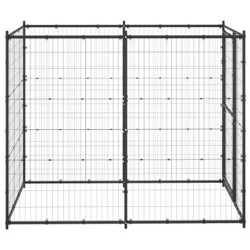 Outdoor Dog Kennel 110x220x180 cm - Durable & Safe - HipoMarket