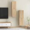 Stylish Sonoma Oak TV Cabinets - 2 pcs | Hipomarket UK