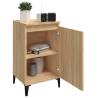 Trendy Sonoma Oak Bedside Cabinet - Durable & Stylish