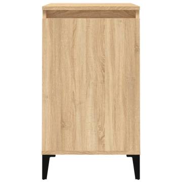 Trendy Sonoma Oak Bedside Cabinet - Durable & Stylish