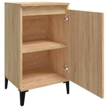 Trendy Sonoma Oak Bedside Cabinet - Durable & Stylish