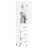 Highboard High Gloss White - Stylish Storage Solution