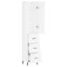 Highboard High Gloss White - Stylish Storage Solution