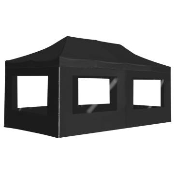 Professional Folding Party Tent 6x3m Aluminium Anthracite