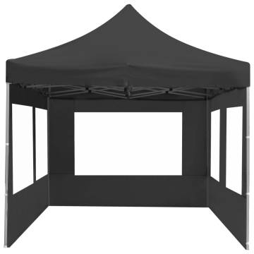 Professional Folding Party Tent 6x3m Aluminium Anthracite