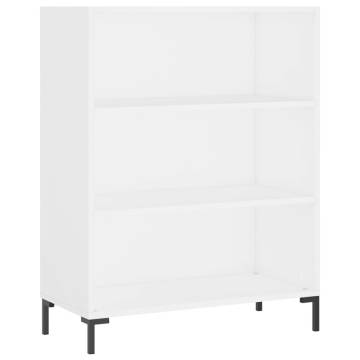 Highboard White 69.5x34x180 cm - Stylish & Durable Storage