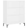 Highboard White 69.5x34x180 cm - Stylish & Durable Storage