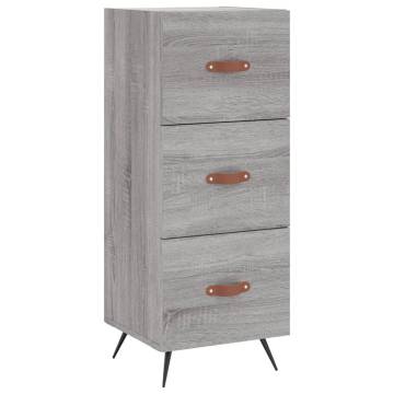 Elegant Highboard Grey Sonoma - Stylish Storage Solution