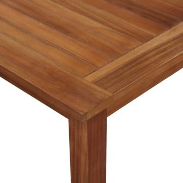 Solid Acacia Wood Garden Table - 150x90cm | HipoMarket