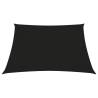 Sunshade Sail Oxford Fabric 2.5x2.5m - Black Outdoor Protection