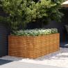 Garden Raised Bed 196x100x69 cm in Corten Steel - Durable & Elegant