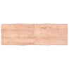 Live Edge Light Brown Table Top - 180x60cm Solid Oak