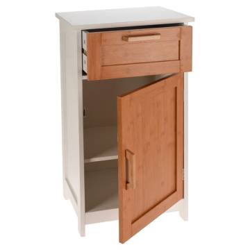 Bathroom Solutions MDF Cabinet with Door & Drawer | HipoMarket