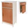 Bathroom Solutions MDF Cabinet with Door & Drawer | HipoMarket