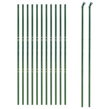 Buy Wire Mesh Fence Green 1.6x25m Galvanised Steel Online