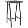 Garden Bar Table Black 60x60x110 cm Tempered Glass Size 60 x 60 x 110 cm Quantity in Package 1 