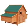 Wooden Chicken Coop 157x97x110 cm - Comfortable & Durable