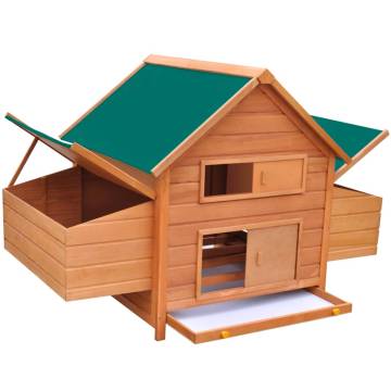 Wooden Chicken Coop 157x97x110 cm - Comfortable & Durable