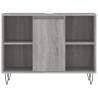 Bathroom Cabinet Grey Sonoma - 80x33x60cm | HipoMarket UK