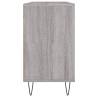 Bathroom Cabinet Grey Sonoma - 80x33x60cm | HipoMarket UK