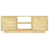 Elegant Solid Pinewood TV Cabinet - 110x30x40 cm | HipoMarket