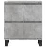 3-Pc Concrete Grey Engineered Wood Sideboards | Hipo Market