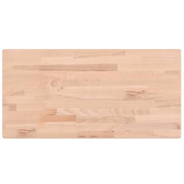 Wooden Bathroom Countertop 100x50cm - Beech | HipoMarket