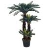 Artificial Cycas Palm with Pot - 125 cm Green Decoration