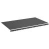 Replacement Fabric for Awning - Anthracite 6x3.5 m | HipoMarket