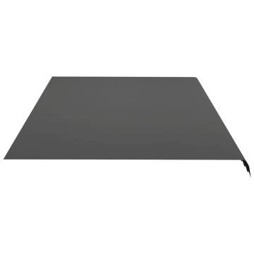 Replacement Fabric for Awning - Anthracite 6x3.5 m | HipoMarket