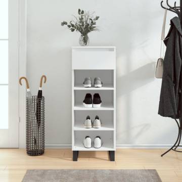 Shoe Cabinet White 40x36x105 cm - Stylish & Durable Storage