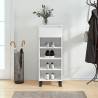 Shoe Cabinet White 40x36x105 cm Engineered Wood Colour white Quantity in Package 1 Number of Number of shelves 