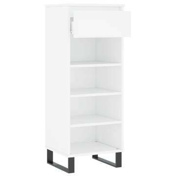 Shoe Cabinet White 40x36x105 cm - Stylish & Durable Storage