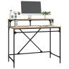 Desk Sonoma Oak - Industrial Charm & Durability | HipoMarket