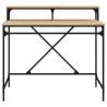 Desk Sonoma Oak - Industrial Charm & Durability | HipoMarket