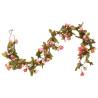 6 pcs Rose Artificial Flower Garlands - 215 cm | HipoMarket