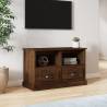 TV Cabinet Brown Oak 80x35x50 cm Engineered Wood Colour brown oak Size 80 x 35 x 50 cm Quantity in Package 1 