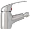 Stylish Silver Bathroom Bidet Mixer Tap - 13x12 cm