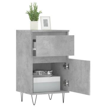 Trendy Concrete Grey Sideboards - 2 pcs | HipoMarket UK