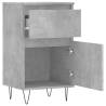 Trendy Concrete Grey Sideboards - 2 pcs | HipoMarket UK