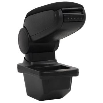 Car Armrest Black 14x33 cm - Extra Storage & Comfort | Hipomarket