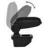 Car Armrest Black 14x33 cm - Extra Storage & Comfort | Hipomarket