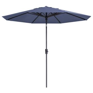 Madison Parasol Paros II Luxe 300 cm - Safier Blue