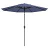 Madison Parasol Paros II Luxe 300 cm - Safier Blue